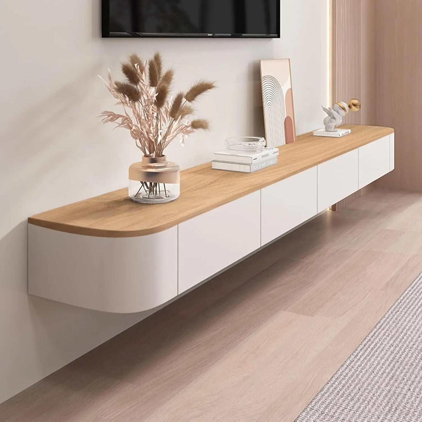 Floating Wall Mounted TV Stand