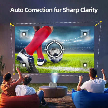 Portable 4K Home Theater Projector