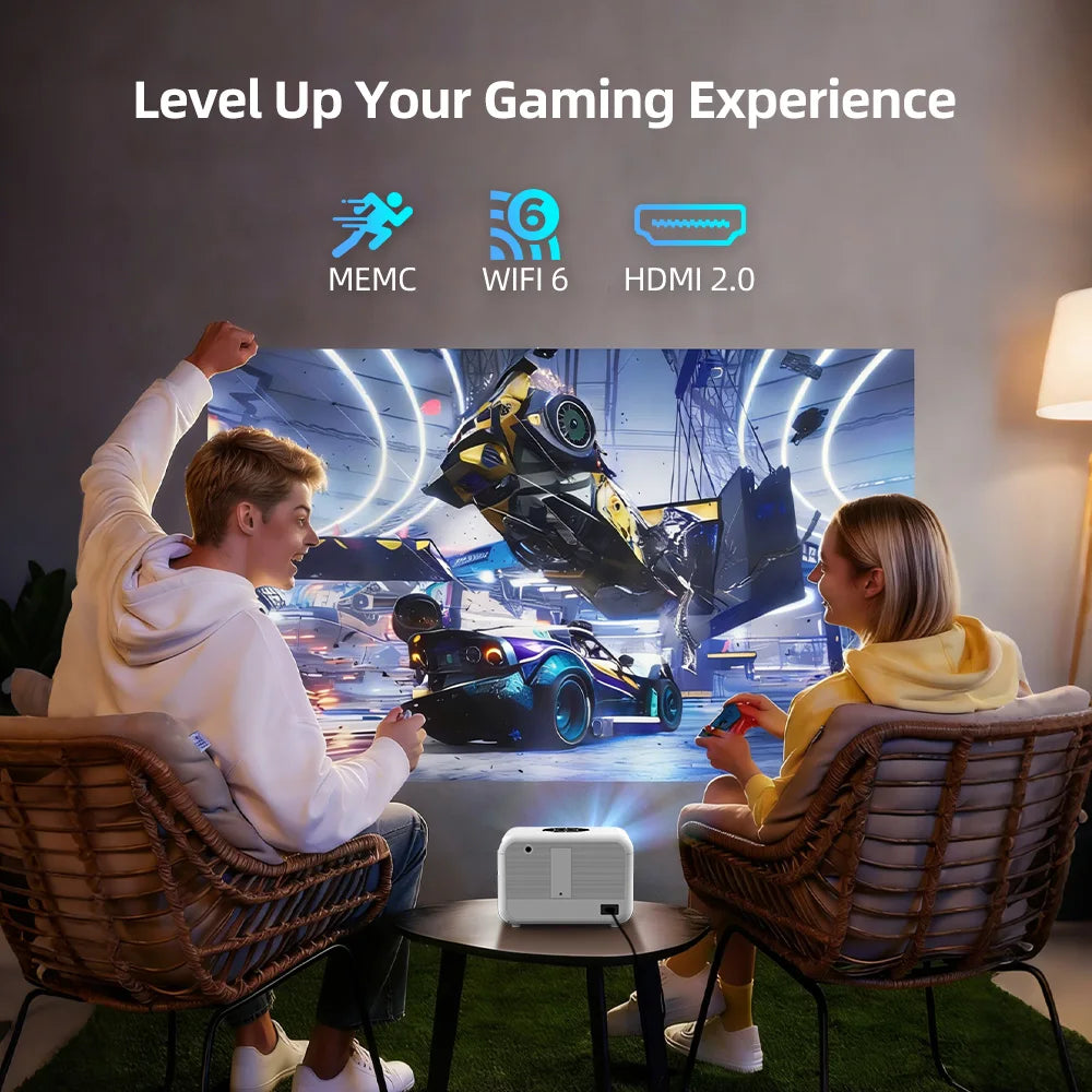 Portable 4K Home Theater Projector