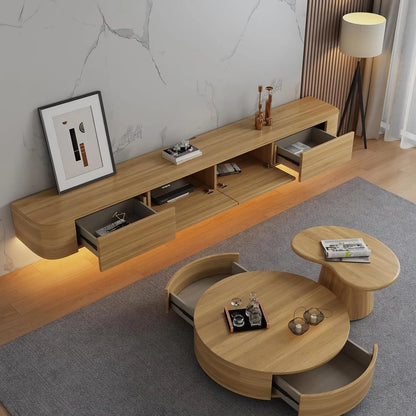 Floating Wall Mounted TV Stand