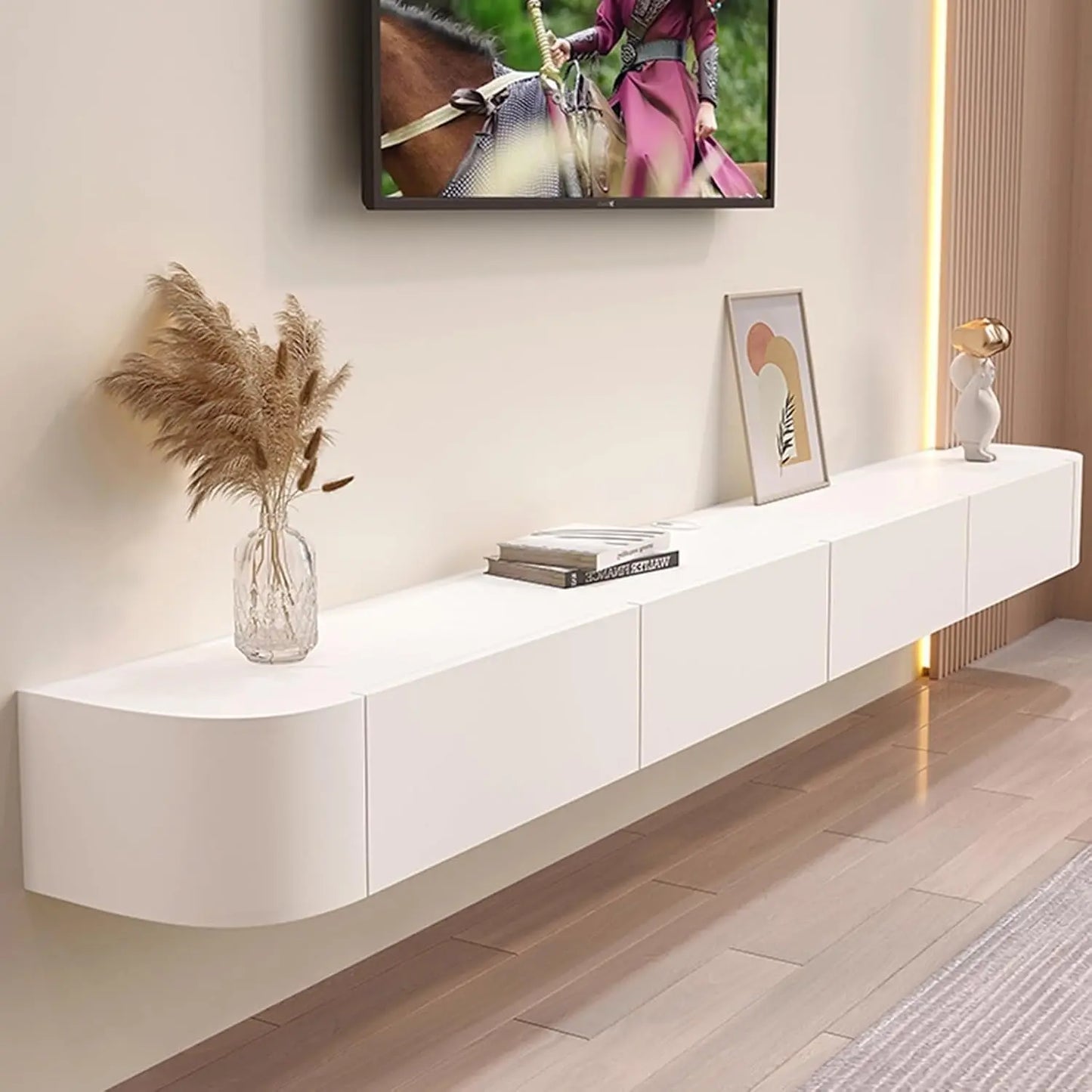 Floating Wall Mounted TV Stand