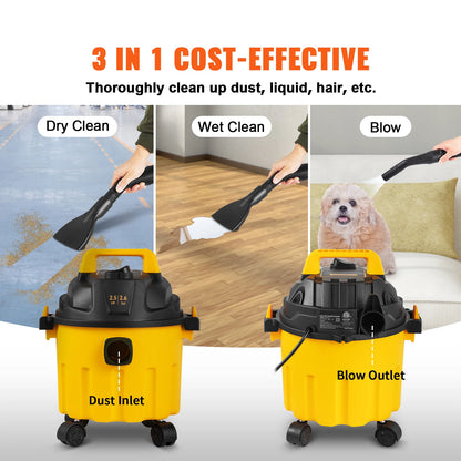 Portable Wet Dry Shop Vacuum