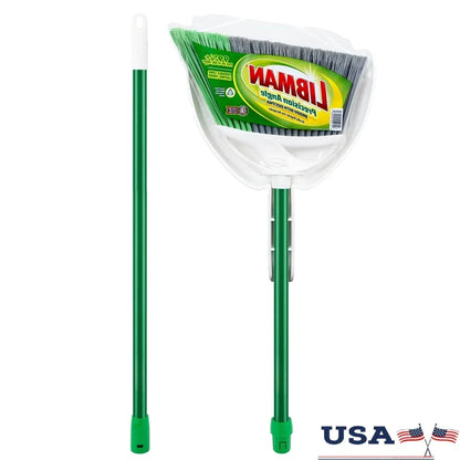 Steel Handle Broom Dustpan Set