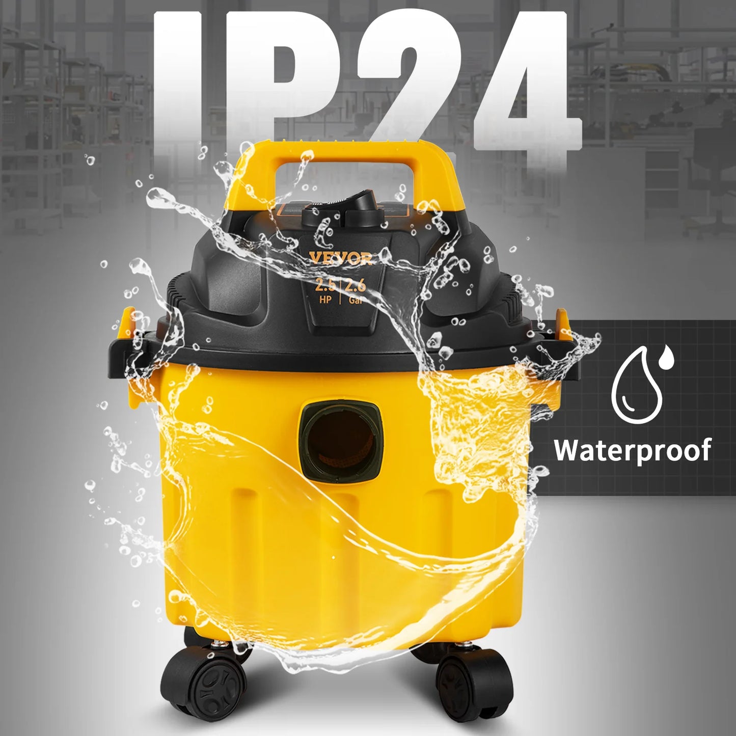 Portable Wet Dry Shop Vacuum