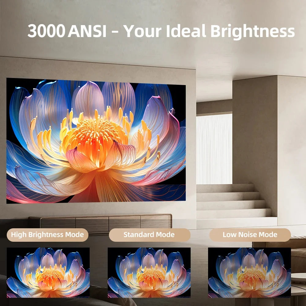 Portable 4K Home Theater Projector