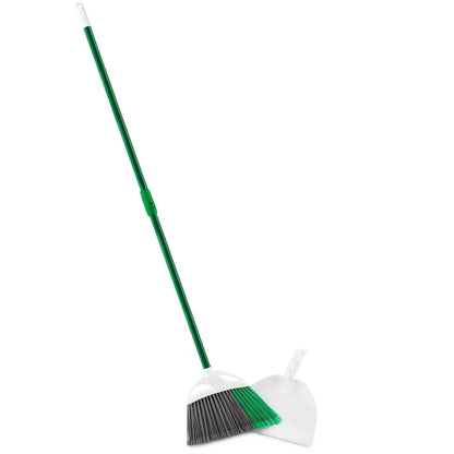 Steel Handle Broom Dustpan Set