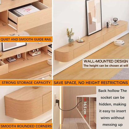 Floating Wall Mounted TV Stand